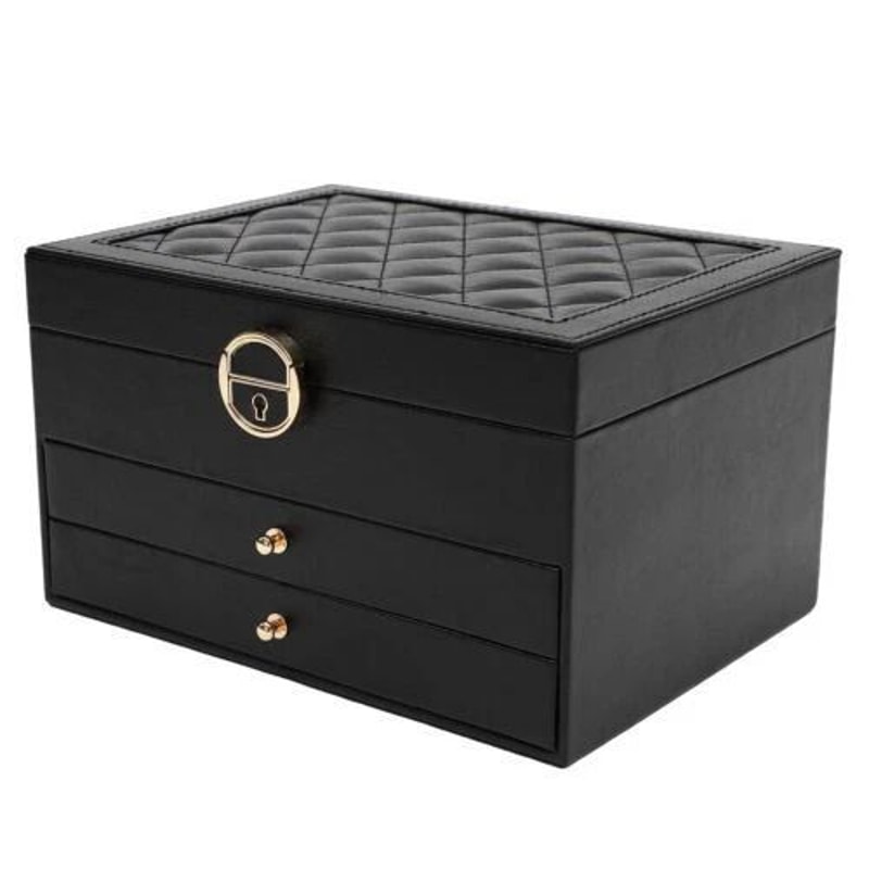 Padded Watch Box And Jewelry Organizer Display Case For Men And Women 11