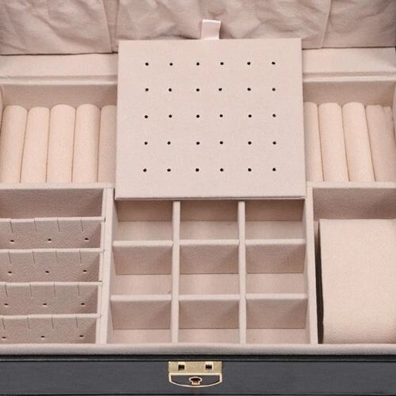 Padded Watch Box And Jewelry Organizer Display Case For Men And Women 13