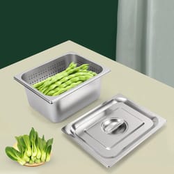 stainless steel perforated steam table hotel pans