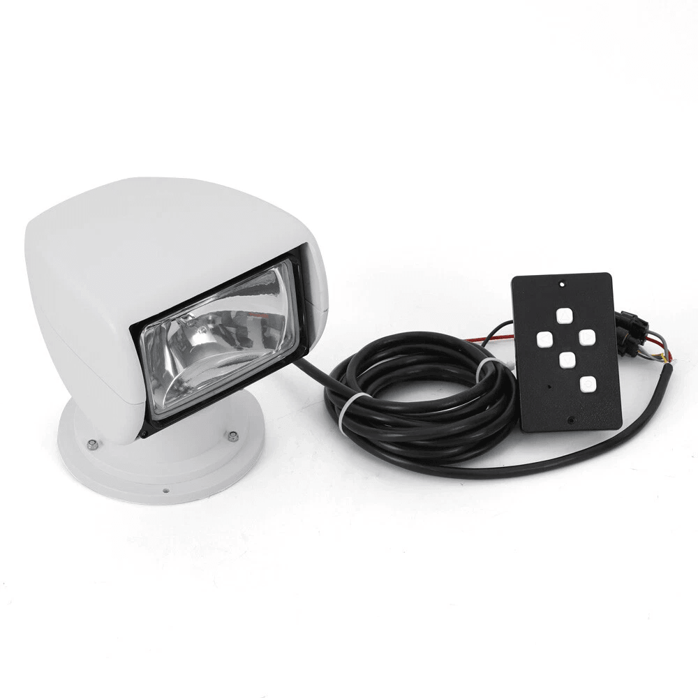 Marine Searchlight Remote Control Boat Spotlight 360 Rotate Halogen Lamp 3