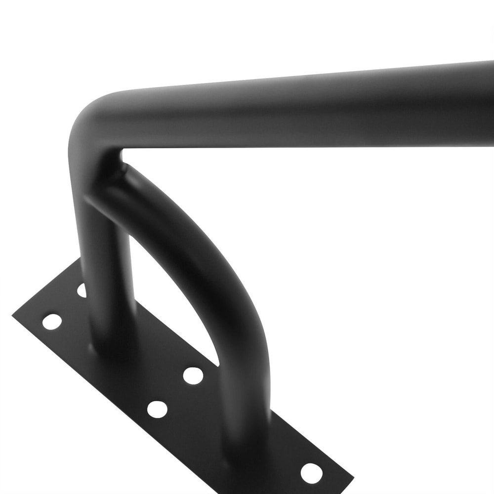 Wall Mounted Handrail For Outdoor Steps Black Steel Stair Safety Rail 2