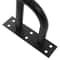 Wall Mounted Handrail For Outdoor Steps Black Steel Stair Safety Rail 5