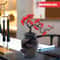 Indoor Water Fountain Flower Vase Tabletop Fountain For Feng Shui Decor 11