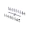 Oil Drain Plug Socket Set With Drive Hex Square Key Removal Tools 3