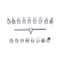 Oil Drain Plug Socket Set With Drive Hex Square Key Removal Tools 4