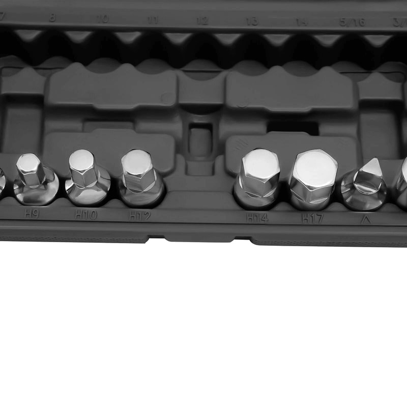 Oil Drain Plug Socket Set With Drive Hex Square Key Removal Tools 7
