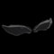 Toyota Corolla Headlight Lens Cover Pair Clear Left Right Replacement 4