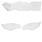 Toyota Corolla Headlight Lens Cover Pair Clear Left Right Replacement 9