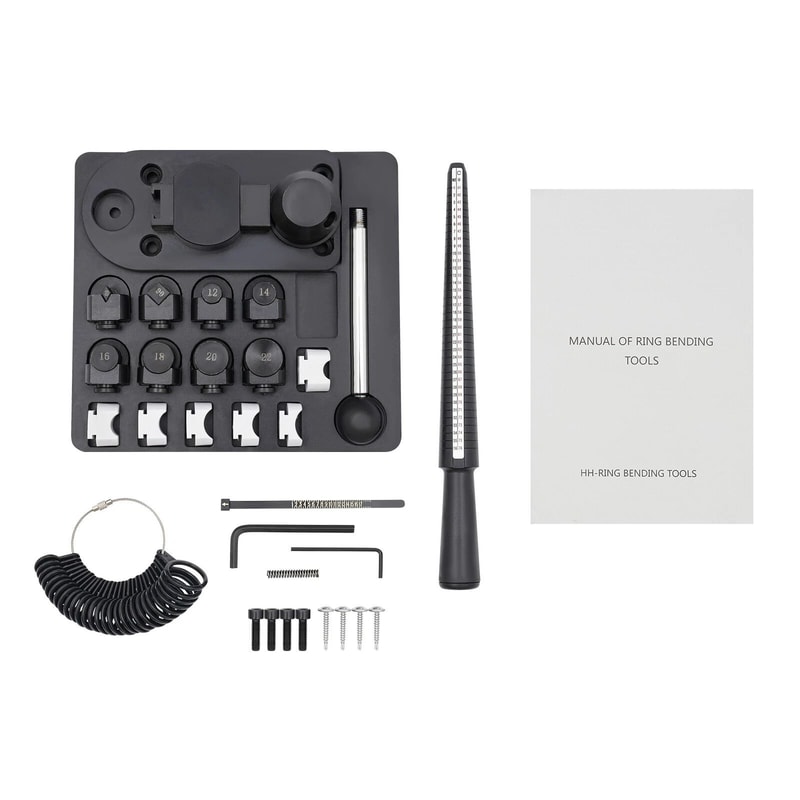 Tabletop Ring Bending Tool Jewelry Ring Bender For Soft Metal Bands 6