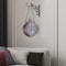 Vintage Double Sided Wall Clock Metal European Hanging Clock For Home Decor 12