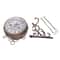 Vintage Double Sided Wall Clock Metal European Hanging Clock For Home Decor 3