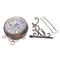 Vintage Double Sided Wall Clock Metal European Hanging Clock For Home Decor 3