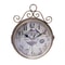 Vintage Double Sided Wall Clock Metal European Hanging Clock For Home Decor 6