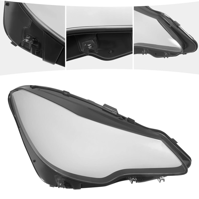 Mercedes Right Headlight Lens Cover For E Coupe Clear Replacement 7