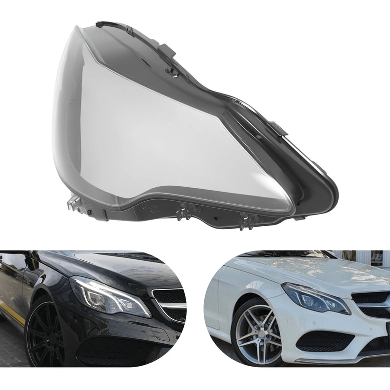 Mercedes Right Headlight Lens Cover For E Coupe Clear Replacement 0