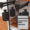 Adjustable Pull Out Closet Rod Black Wardrobe Clothes Hanger Rail 2