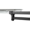 Adjustable Pull Out Closet Rod Black Wardrobe Clothes Hanger Rail 4
