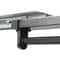 Adjustable Pull Out Closet Rod Black Wardrobe Clothes Hanger Rail 5