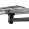 Adjustable Pull Out Closet Rod Black Wardrobe Clothes Hanger Rail 5