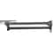 Adjustable Pull Out Closet Rod Black Wardrobe Clothes Hanger Rail 6