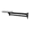 Adjustable Pull Out Closet Rod Black Wardrobe Clothes Hanger Rail 11