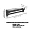 Adjustable Pull Out Closet Rod Black Wardrobe Clothes Hanger Rail 15