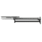 Adjustable Pull Out Closet Rod Black Wardrobe Clothes Hanger Rail 8