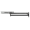 Adjustable Pull Out Closet Rod Black Wardrobe Clothes Hanger Rail 8