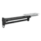 Adjustable Pull Out Closet Rod Black Wardrobe Clothes Hanger Rail 9