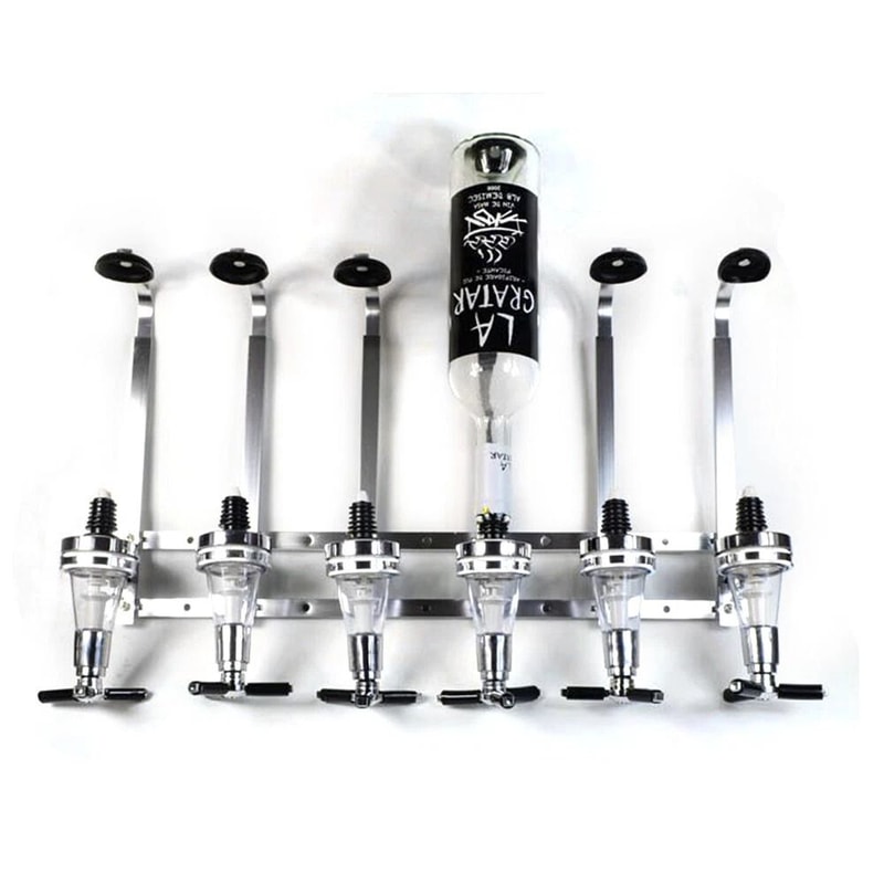 Bottle Liquor Dispenser Wall Mounted Shot Pourer For Home Bar 10