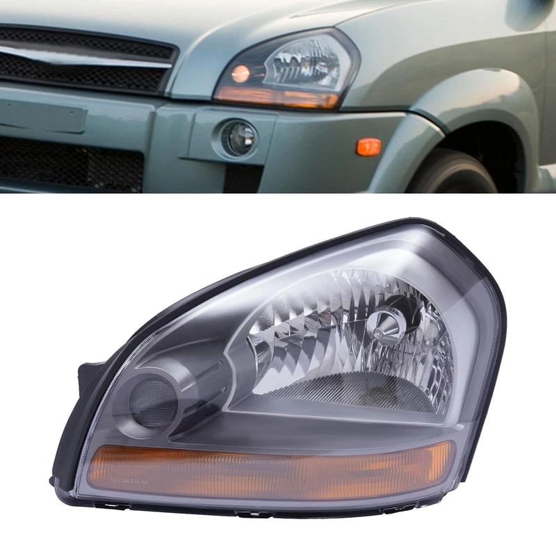 Hyundai Tucson Left Driver Side Headlight Assembly 0