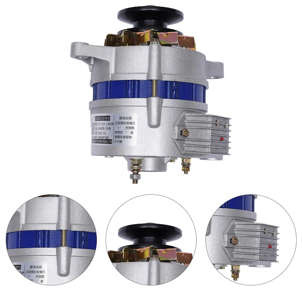 Permanent Magnet Generator Low RPM DC Alternator For Charging 9