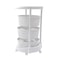3 Tier Rotating Kitchen Storage Cart For Fruit And Vegetables 6