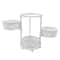 3 Tier Rotating Kitchen Storage Cart For Fruit And Vegetables 8