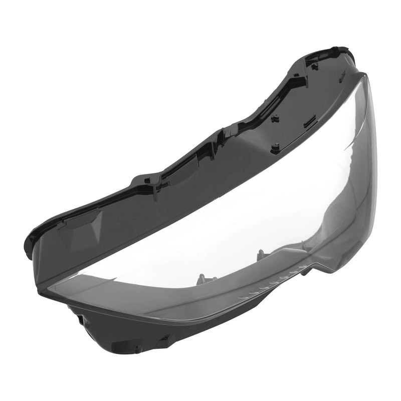 Left Audi Q3 Headlight Lens Cover For Front Driver Side Replacement 14