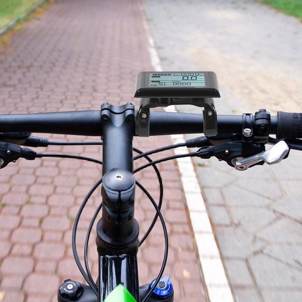 E Bike LCD Display Screen Electric Bike Speedometer Meter 0