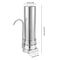 Stainless Steel Countertop Water Filter System For Clean Kitchen Drinking Water 9