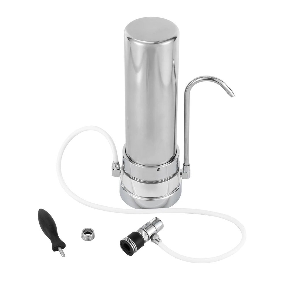 Stainless Steel Countertop Water Filter System For Clean Kitchen Drinking Water 7