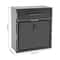 Heavy Duty Wall Mount Locking Mailbox For Secure Outdoor Mail Storage 12