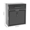 Heavy Duty Wall Mount Locking Mailbox For Secure Outdoor Mail Storage 12