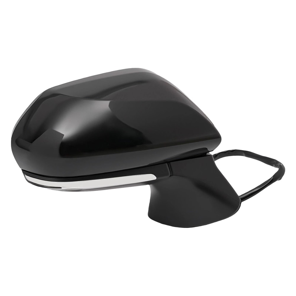 Toyota Camry Passenger Side Mirror Assembly Black Power Heated BSM 9