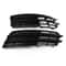 Audi A7 Front Bumper Fog Light Grille Cover Trim Pair 2