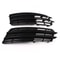 Audi A7 Front Bumper Fog Light Grille Cover Trim Pair 2