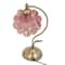 Cherry Blossom Tiffany Style Pink Glass Petal Desk Lamp 1