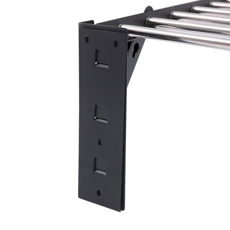 Wall Mounted Drying Rack Foldable Clothes Dryer Hanger For Space Saving Laundry Storage 1