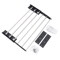 Wall Mounted Drying Rack Foldable Clothes Dryer Hanger For Space Saving Laundry Storage 2