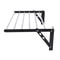 Wall Mounted Drying Rack Foldable Clothes Dryer Hanger For Space Saving Laundry Storage 6