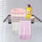 Wall Mounted Drying Rack Foldable Clothes Dryer Hanger For Space Saving Laundry Storage 7