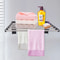 Wall Mounted Drying Rack Foldable Clothes Dryer Hanger For Space Saving Laundry Storage 7