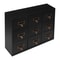 Drawer Apothecary Cabinet Vintage Wood Tabletop Medicine Chest Organizer 8